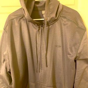 Like new Grey Champion zip-up Hoodie